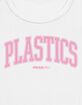 MEAN GIRLS Plastics Collegiate Womens Baby Tee image number 2