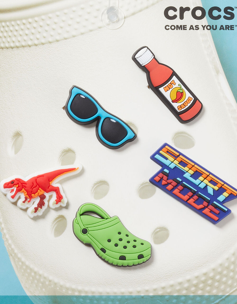 CROCS Jibbitz 5 Pack Sport Mode Charms image number 1