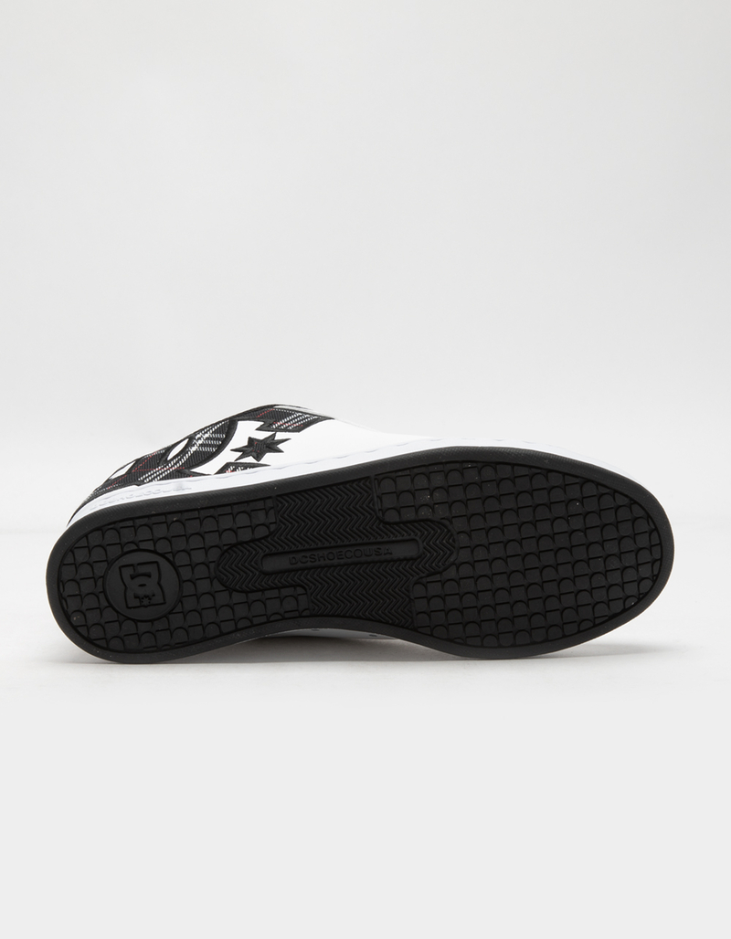 DC SHOES Court Graffik Womens White Combo Shoes image number 2