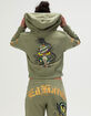 ED HARDY Cobra Flame Womens Zip-Up Hoodie image number 1