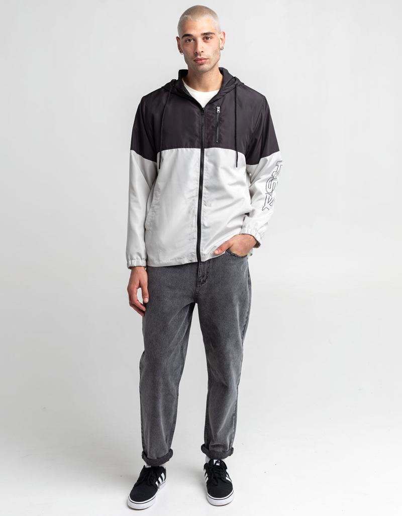 RSQ Colorblock Mens Windbreaker Jacket image number 5