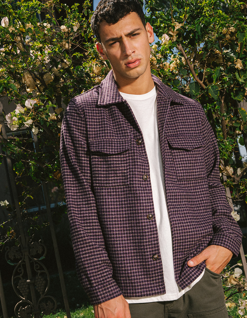 RHYTHM Check Mens Overshirt image number 0