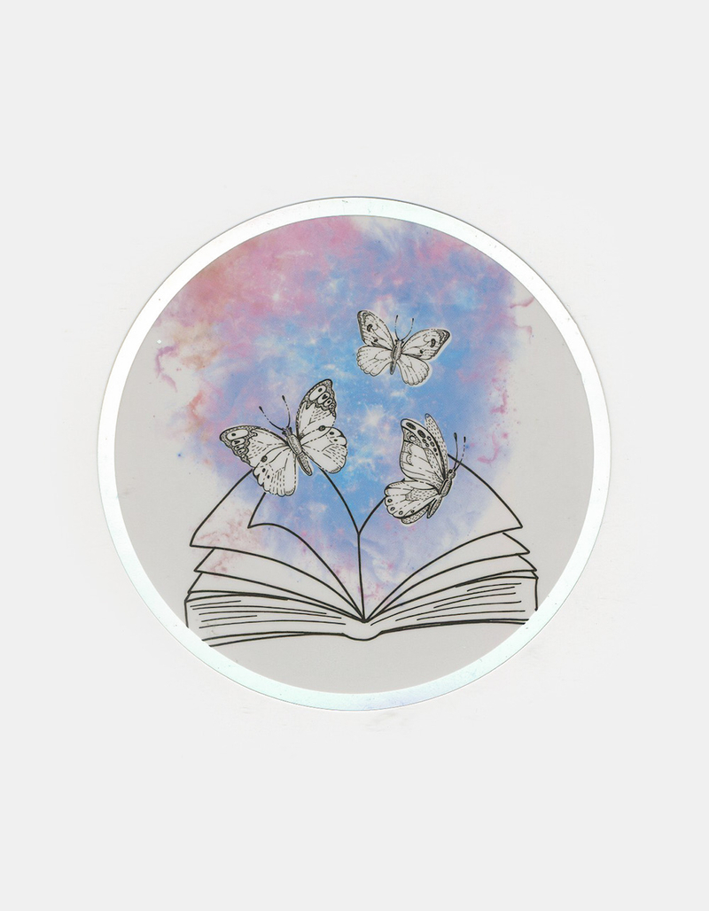 Butterfly Book Sticker image number 0
