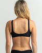 DAMSEL Crosshatched Cutout Bralette Bikini Top image number 3