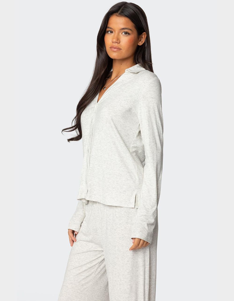 EDIKTED Justina Button Up Top image number 2