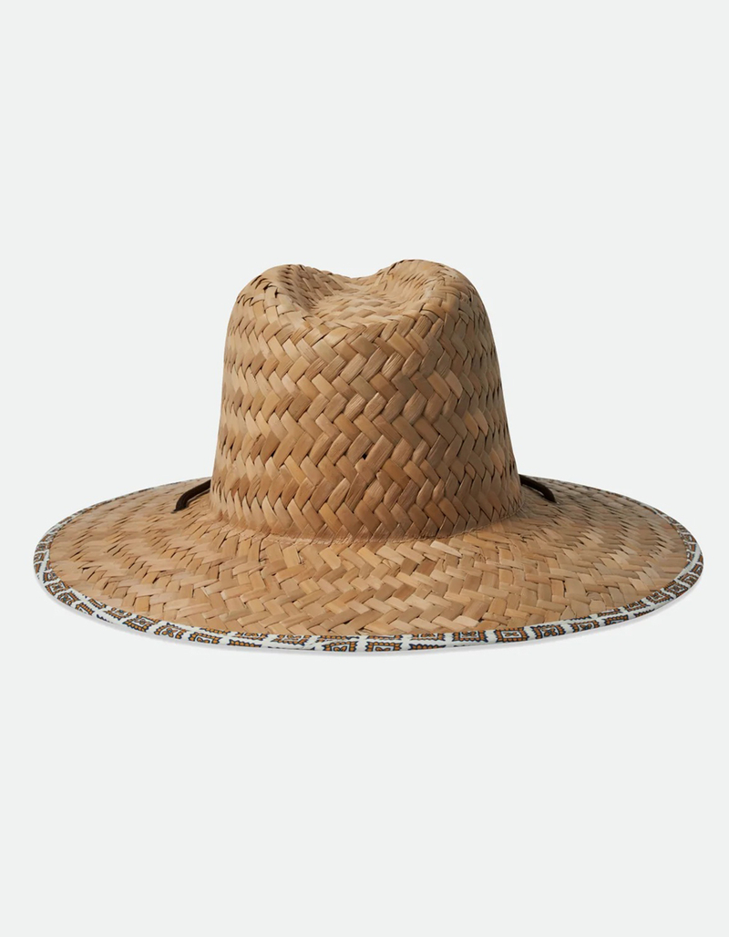BRIXTON Messer Wide Brim Sun Straw Hat image number 1