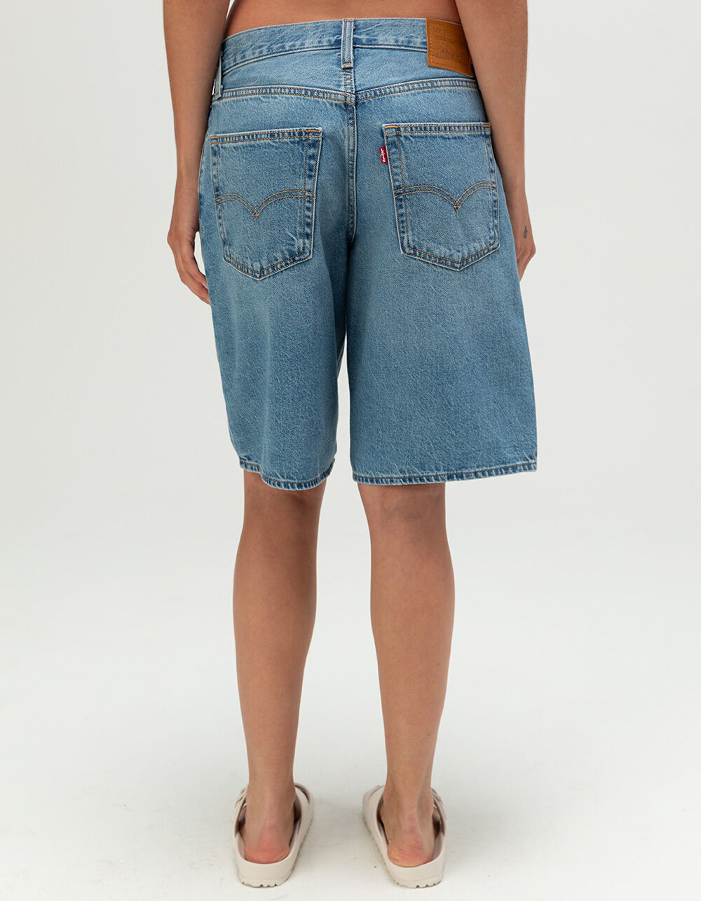 LEVI'S Premium Baggy Womens Dad Jorts - Take Everyday - MEDIUM LEVI'S Premium Baggy Womens Dad Jorts - Take Everyday - MEDIUM