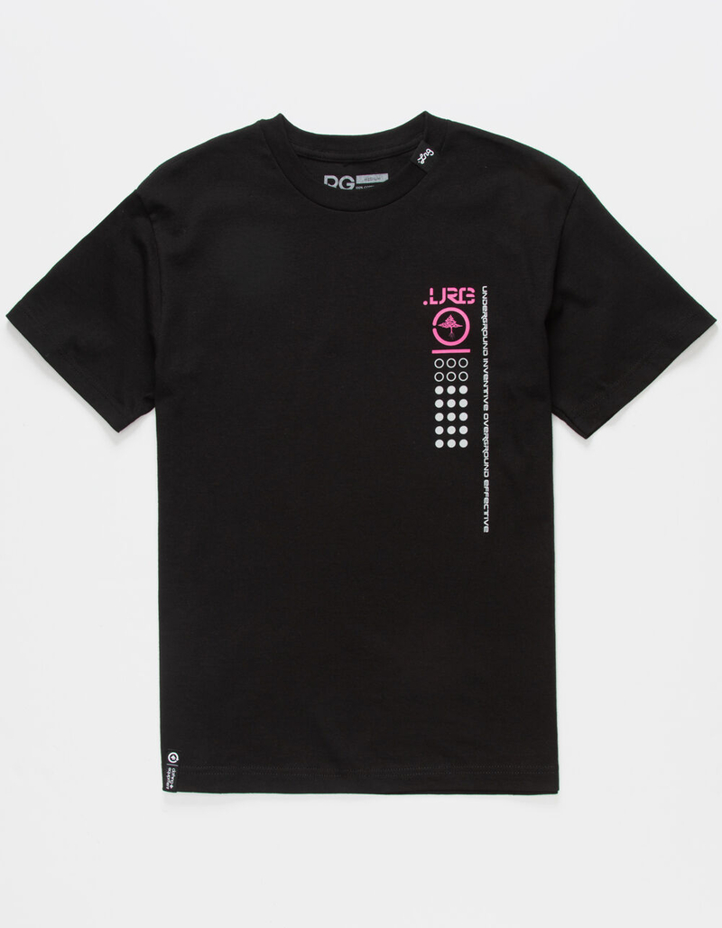 LRG Box Logo Mens Tee BLACK Tillys
