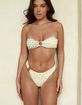 DIPPIN' DAISY'S Lotus Bandeau Bikini Top image number 1