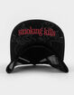 ED HARDY x MGK Flame Logo Rhinestone Trucker Hat image number 4