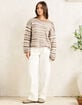RHYTHM Baklava Knit Womens Sweater image number 4
