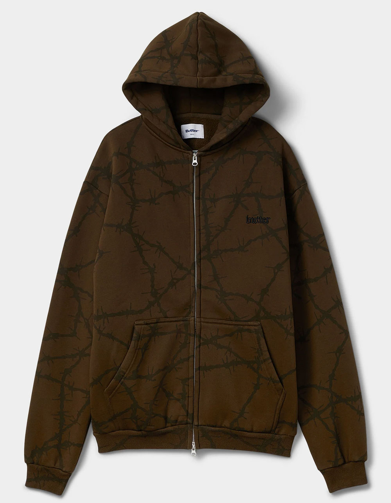 BUTTER GOODS Wired Mens Zip-Up Hoodie image number 0