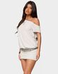 EDIKTED Dorie Off Shoulder Cut Out Mini Dress image number 2