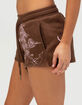 ED HARDY Tiger Mountain Womens Fleece Shorts image number 3