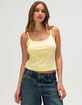 HEART & HIPS Bow Trim Womens Cami image number 1