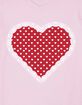 HEART Lace Valentine Unisex Tee image number 2