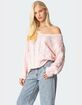 EDIKTED Inga Oversized Cable Knit Sweater image number 1