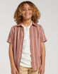 RSQ Boys Stripe Button Up Shirt image number 5