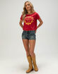 THE WILD COLLECTIVE University of Southern California Womens Off The Shoulder Tee image number 2