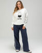 MIFFY Womens Crewneck Sweatshirt image number 2