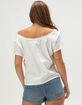 STRAWBERRY SHORTCAKE Womens Off The Shoulder Tee image number 4