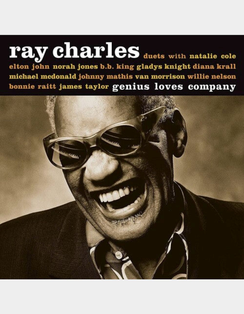 RAY CHARLES Genius Loves Company (140 Gram Vinyl, Gatefold LP Jacket) (2 LP's) image number 0