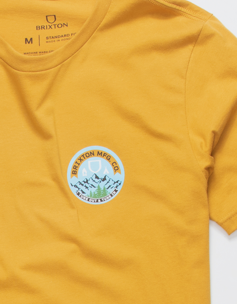 BRIXTON Tune Out Mens Tee image number 3