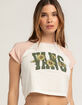VANS Daisy Womens Raglan Crop Tee image number 1