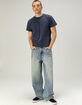 RSQ Mens Washed Shrunken Tee image number 4