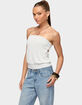 EDIKTED Lanah Back Cutout Strapless Top image number 2