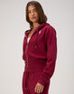 BABY PHAT Wide Band Womens Zip-Up Hoodie image number 3