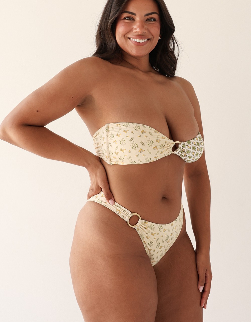 DIPPIN' DAISY'S Lotus Bandeau Bikini Top image number 5