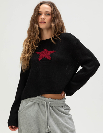 RSQ Womens Star Sweater Primary Image