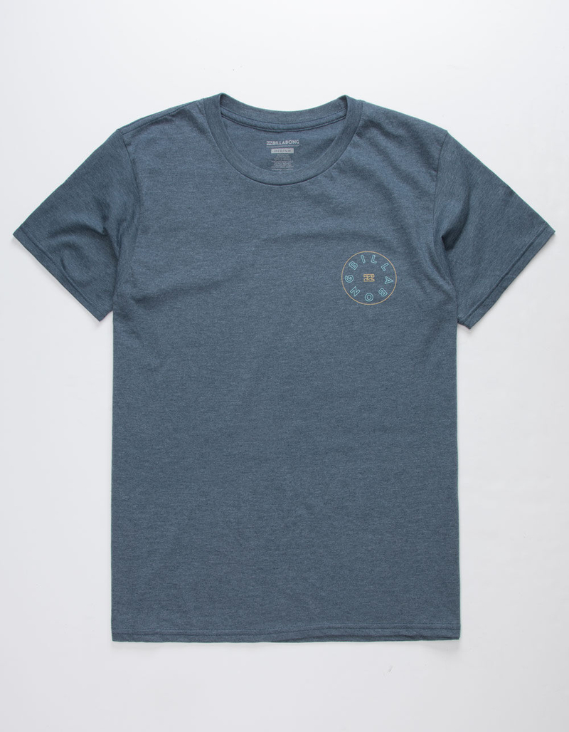 BILLABONG Roto Heather Navy Mens T-Shirt image number 1