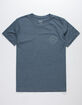 BILLABONG Roto Heather Navy Mens T-Shirt image number 2