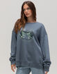 TENTREE Hike More Womens Oversized Crewneck Sweatshirt image number 1