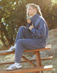 TILLYS Quarter Zip Womens Sweatshirt image number 6