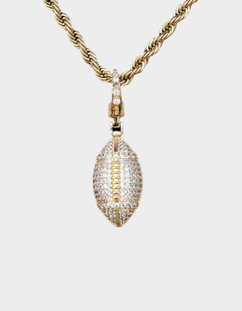 GLD Football Clip On Pendant Primary Image
