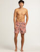 RSQ Tropics Mens 5" Swim Shorts image number 4