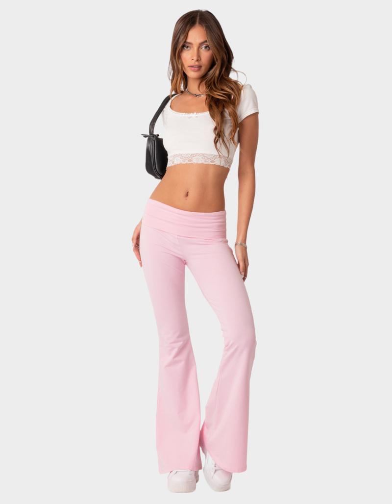 EDIKTED Naomi Flared Womens Pants image number 2