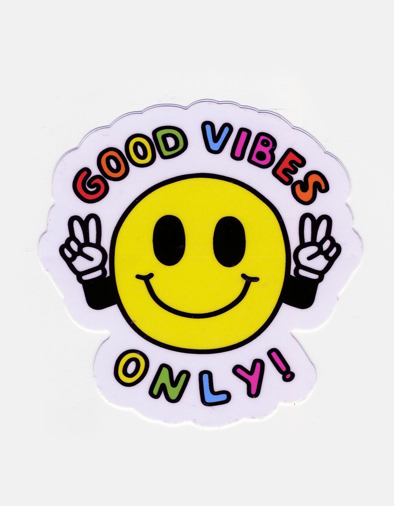 STICKIE BANDITS Good Vibes Only Sticker image number 0