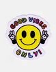 STICKIE BANDITS Good Vibes Only Sticker image number 1