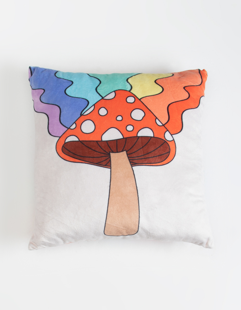 Mushroom Throw Pillow image number 0
