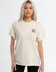 FULL TILT Yin And Yang Womens Oversized Tee image number 2