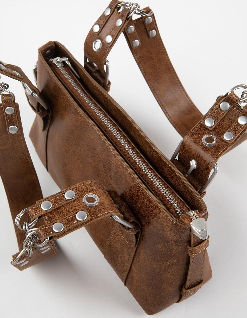 MOTO ショルダーバッグ Kenz Moto Shoulder Bag - SADDLE - ONE SIZE | Tillys