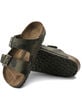 BIRKENSTOCK Arizona Womens Desert Soil Camo Green Slide Sandals image number 3