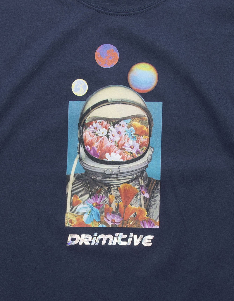 PRIMITIVE Contact Mens Blue Tee image number 1