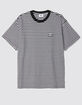 OBEY Established Works Eyes Mens Stripe Tee image number 1