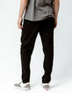 NITROUS BLACK Rooted Mens Cargo Jogger Pants image number 3