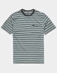 VOLCOM Cornette Boys Charcoal Pocket Tee image number 1